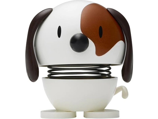 [90264897 1464720] Hoptimist Aufsteller Bumble Hund S 6.5 cm, Braun/Weiss