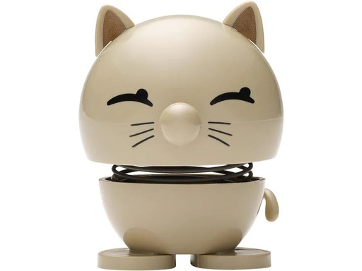 [90264900 1464723] Hoptimist Aufsteller Bimble Katze S 7.3 cm, Beige