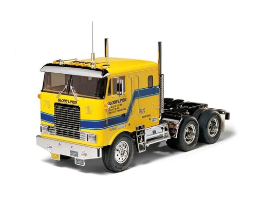 [90045717 254534] Tamiya Lastwagen Globe Liner 6x4 Bausatz 1:14