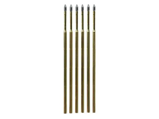 [90264950 1389326] Caran d'Ache Schreibmine 826 Schwarz, 6 Stück