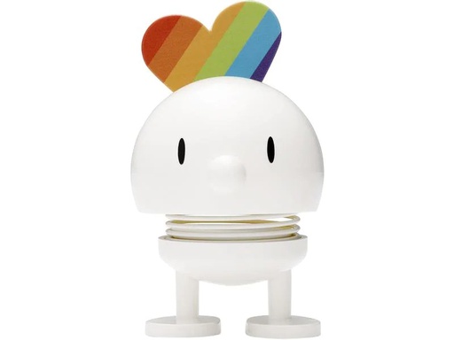 [90264984 1464775] Hoptimist Aufsteller Regenbogen S 8.7 cm, Weiss