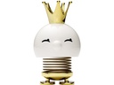 Hoptimist Aufsteller Bimble Königin M 12.1 cm, Gold/Weiss