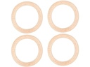 lalana Holzring Hölzerner Ring 5.5 cm, 4 Stück