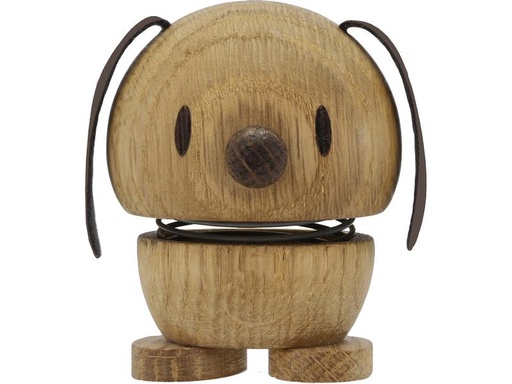 [90265070 1464799] Hoptimist Aufsteller Bumble Hund Oak S 6.9 cm, Nature
