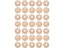lalana Holzperlen Hölzerne Perlen 10 mm, 35 Stück