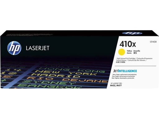 [90004552 379224] HP Toner Nr. 410X (CF412X) Yellow