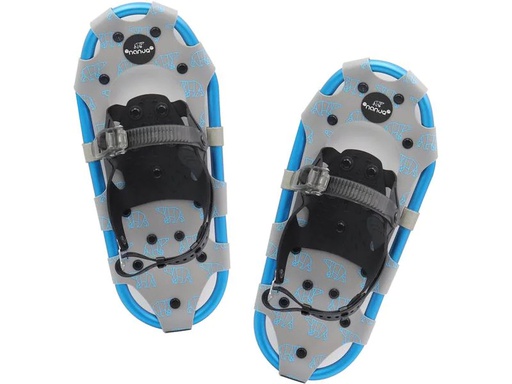 [90265200 1417213] Nanuq Schneeschuh Adventure Kids Grau/Blau