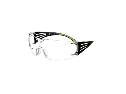 [90265509 1446288] 3M Schutzbrille SecureFit 425 mit +2.5 Dioptrie, Transparent