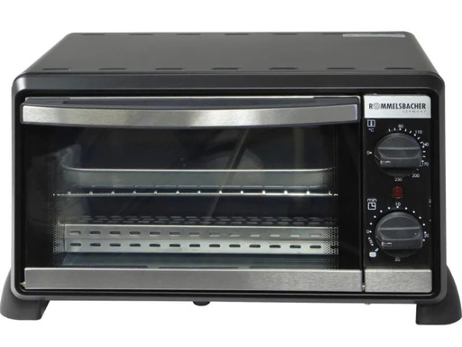 [90045782 371098] Rommelsbacher Backofen 20.BG 950 10 l, Schwarz