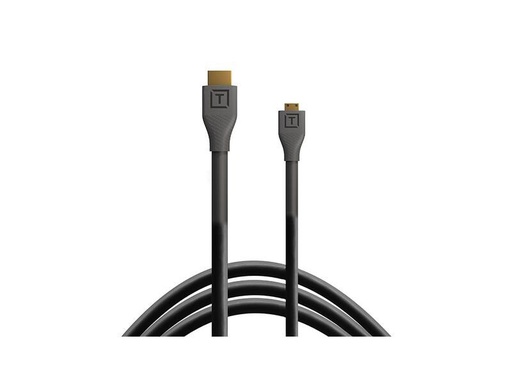 [90265598 1450733] Tether Tools Kabel TetherPro HDMI Micro zu HDMI 2.0, 1 m Schwarz