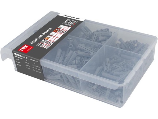 [90045825 1073296] Tox-Dübel Miniset Beton Barracuda 6/30 100 Stück