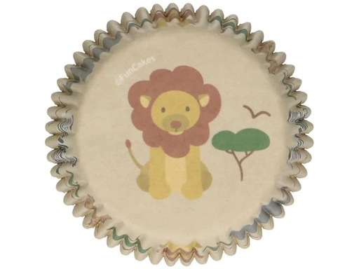 [90265935 1478571] Funcakes Muffin Backform Safari 48 Stück