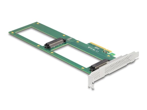 [90266024 1466315] Delock Host Bus Adapter PCI Express x8 - 2x U.2 NVMe SFF-8639