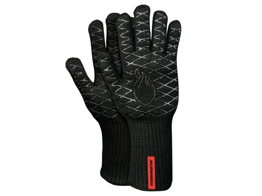 [90045845 976493] Feuermeister Grillhandschuh Premium BBQ Schwarz, Grösse 12