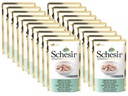 Schesir Nassfutter Thunfisch & Goldbrasse in Gelée, 20 x 85 g