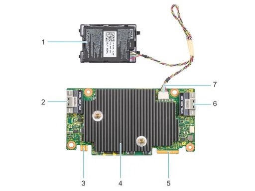 [90266249 1461853] DELL RAID-Controller 405-AAXO PERC H755 SAS Front