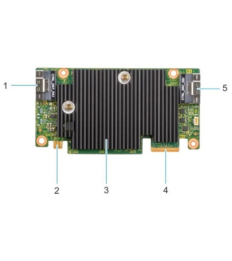 [90266317 1461859] DELL Host Bus Adapter 405-AAXV HBA355i Controller Front