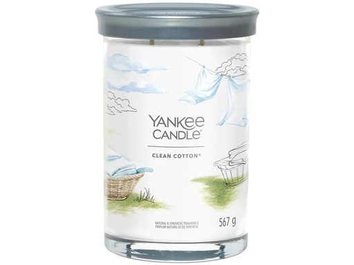 [90266513 1444467] Yankee Candle Signature Duftkerze Clean Cotton Signature Large Tumbler