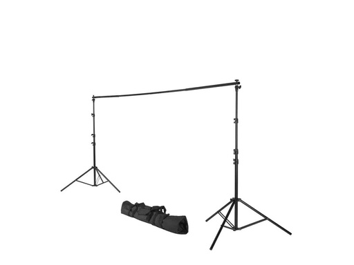 [90266522 1485460] Hama Hintergrundsystem für Studio und unterwegs, 158-295 cm