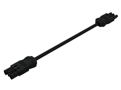 [90266730 1431071] IB Connect Verlängerungskabel GST18I3 - GST18I3, 2 m Schwarz