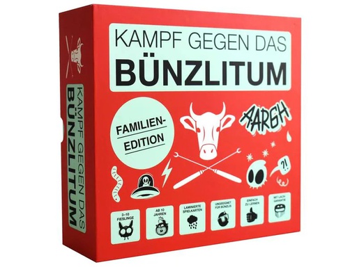 [90266768 1460352] Kampfhummel Partyspiel Kampf gegen das Bünzlitum: Familienedition