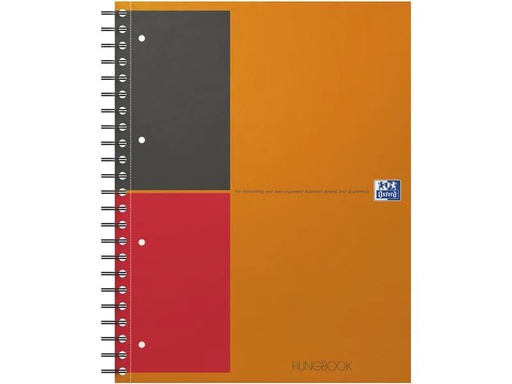 [90266803 1470743] Oxford Schulheft A4+, liniert, Orange