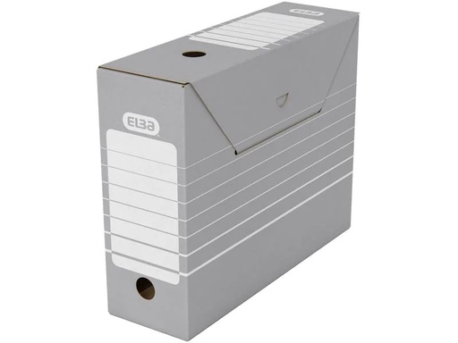 [90266934 1470700] Elba Archivschachtel Tric A4 Grau/Weiss