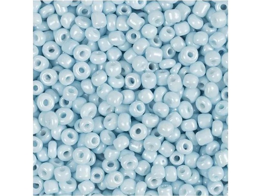 [90267048 1468141] Creativ Company Rocailles-Perlen Glasperlen Hellblau