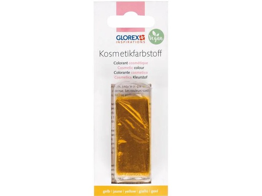 [90267144 1369046] Glorex Kosmetikfarbstoff 25 g, Gelb