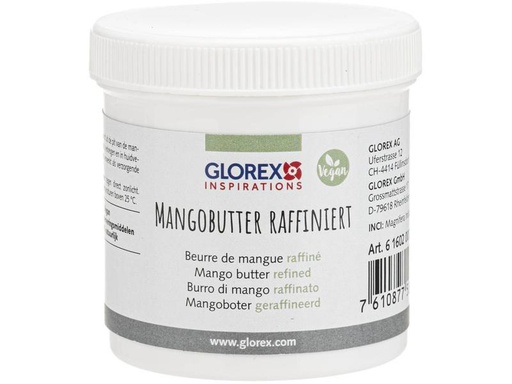 [90267198 1368988] Glorex Kosmetikbutter Mango raffiniert 100 g
