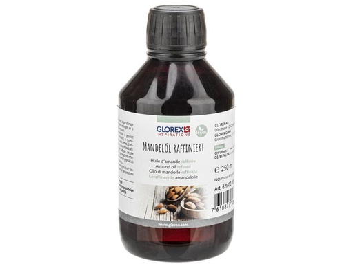 [90267222 1368995] Glorex Kosmetiköl Mandel raffiniert 250 ml