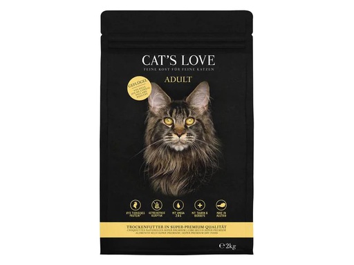 [90267275 1481044] Cat's Love Trockenfutter Adult Geflügel, 2 kg