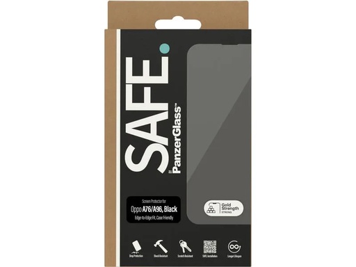 [90267310 1477973] SAFE. Displayschutz Case Friendly OPPO A76/96