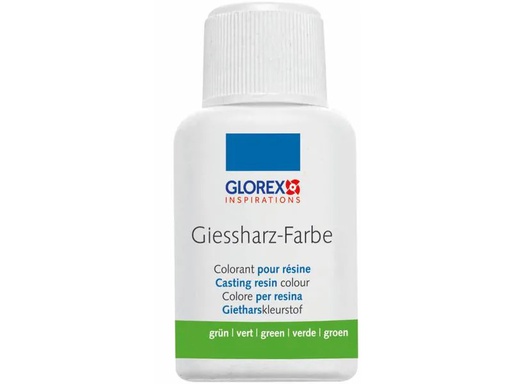 [90267371 1369064] Glorex Farbpigmente Giessharz Farbe 20 ml, Grün