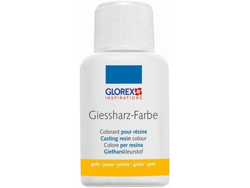 [90267403 1369062] Glorex Farbpigmente Giessharz Farbe 20 ml, Gelb