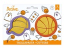 Decora Guetzli-Ausstecher-Set 2 Stück, Basketball