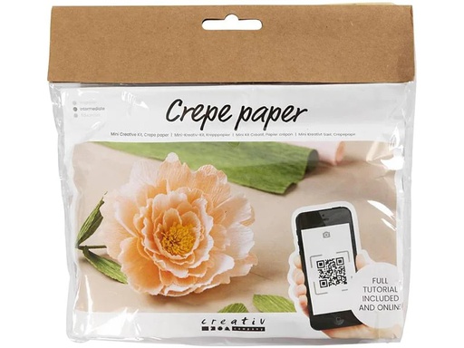 [90267633 1468108] Creativ Company Bastelset Krepppapier-Set Pfingstrose