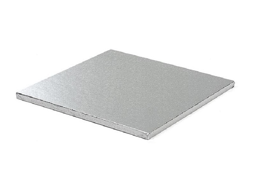 [90267686 1478509] Decora Tortenplatte 20 x 20 cm, Silber