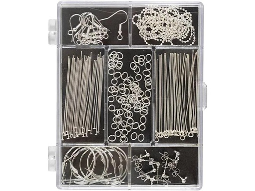 [90267731 1468131] Creativ Company Schmuck Bastelset Silber