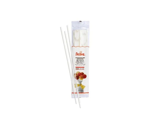 [90267738 1478473] Decora Cake Pop Stäbe Weiss