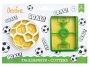 Decora Guetzli-Ausstecher-Set 2 Stück, Fussball