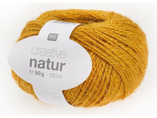 [90268309 1482363] Rico Design Wolle Creative Natur 50 g, Senfgelb