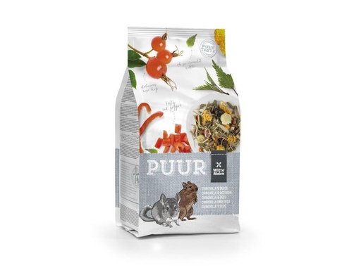 [90046072 873220] Witte Molen Hauptfutter Puur Gourmet-Müsli für Chinchilla &amp; Degu, 500 g