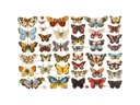 Creativ Company Streudeko Schmetterling 2 Blatt