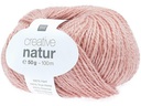 Rico Design Wolle Creative Natur 50 g, Rosa