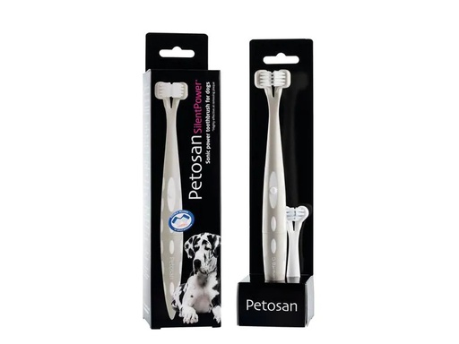 [90268558 1360661] Petosan Hunde-Zahnbürste Silent Power, elektrisch