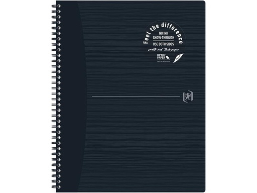 [90268559 1470827] Oxford Notizbuch A4+, liniert, Schwarz