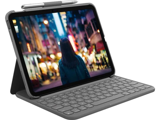 [90268697 1480752] Logitech Tablet Tastatur Cover Slim Folio iPad 10.9 (10. Gen.)