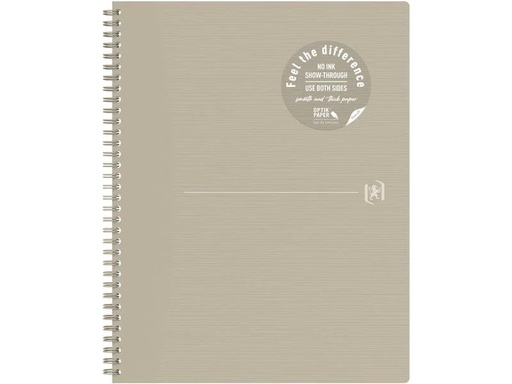 [90268727 1470835] Oxford Notizbuch A4+, kariert, Beige