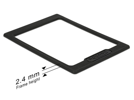 [90046115 1132441] Delock 2.5-Einbaurahmen 2.5 mm erhöht die 2.5 SSD/HDD um 2.5mm